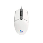 ماوس الألعاب السلكي Logitech G102 باللون الأبيض