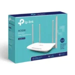 تمتع باتصال سريع ومستقر مع **TP-Link AC1200**، الذي يوفر سرعة إجمالية تصل إلى **1200 ميجابت/ثانية** مع دعم النطاقين **2.4GHz** و**5GHz** لتجربة إنترنت أفضل. مناسب لتصفح الإنترنت، ومشاهدة الفيديو بجودة عالية، والألعاب، والعمل والدراسة، مع إعداد سهل وأداء موثوق للاستخدام اليومي.